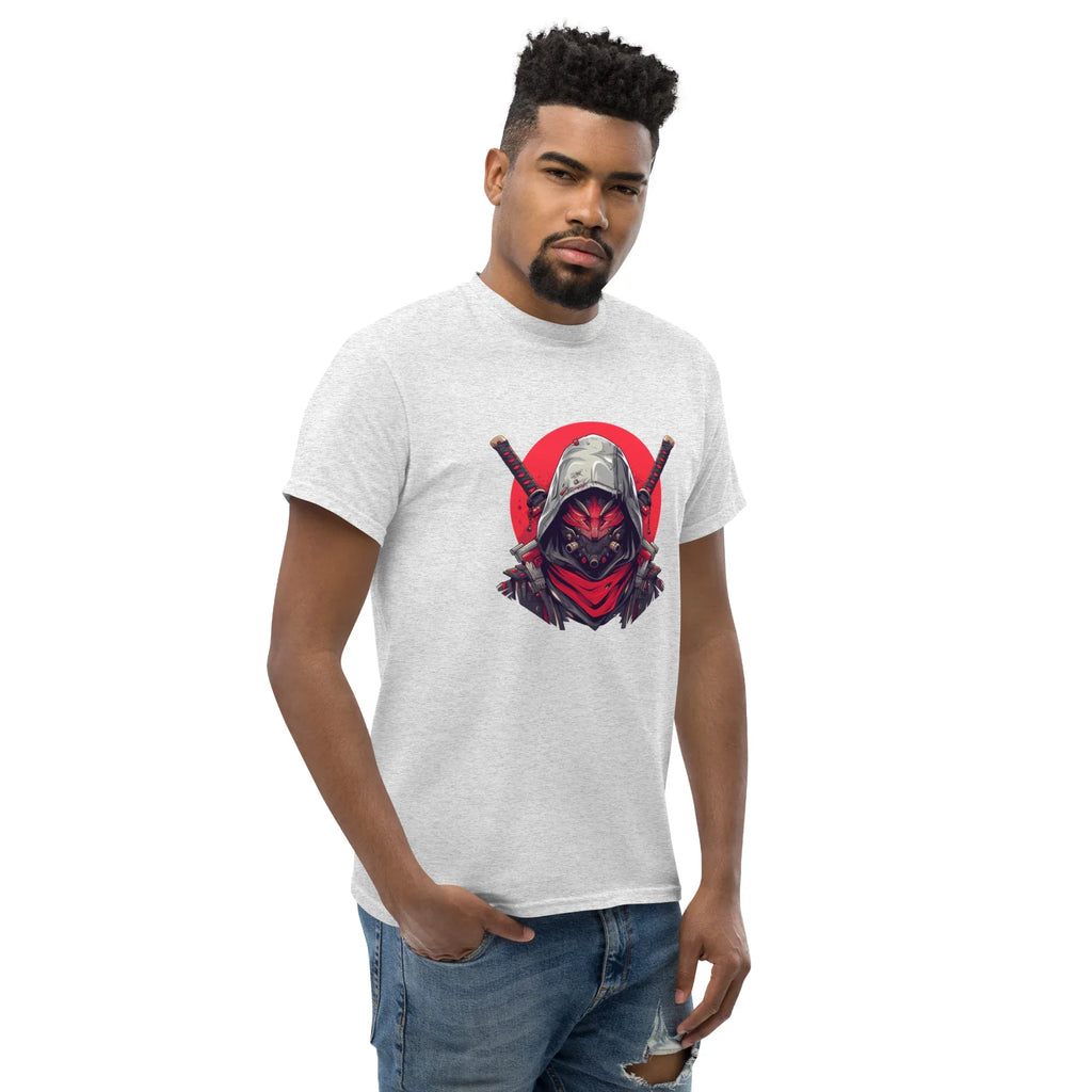 CYBER SHOGUN men’s t-shirt - Black / S - Printoo Shop - 2771627_11546