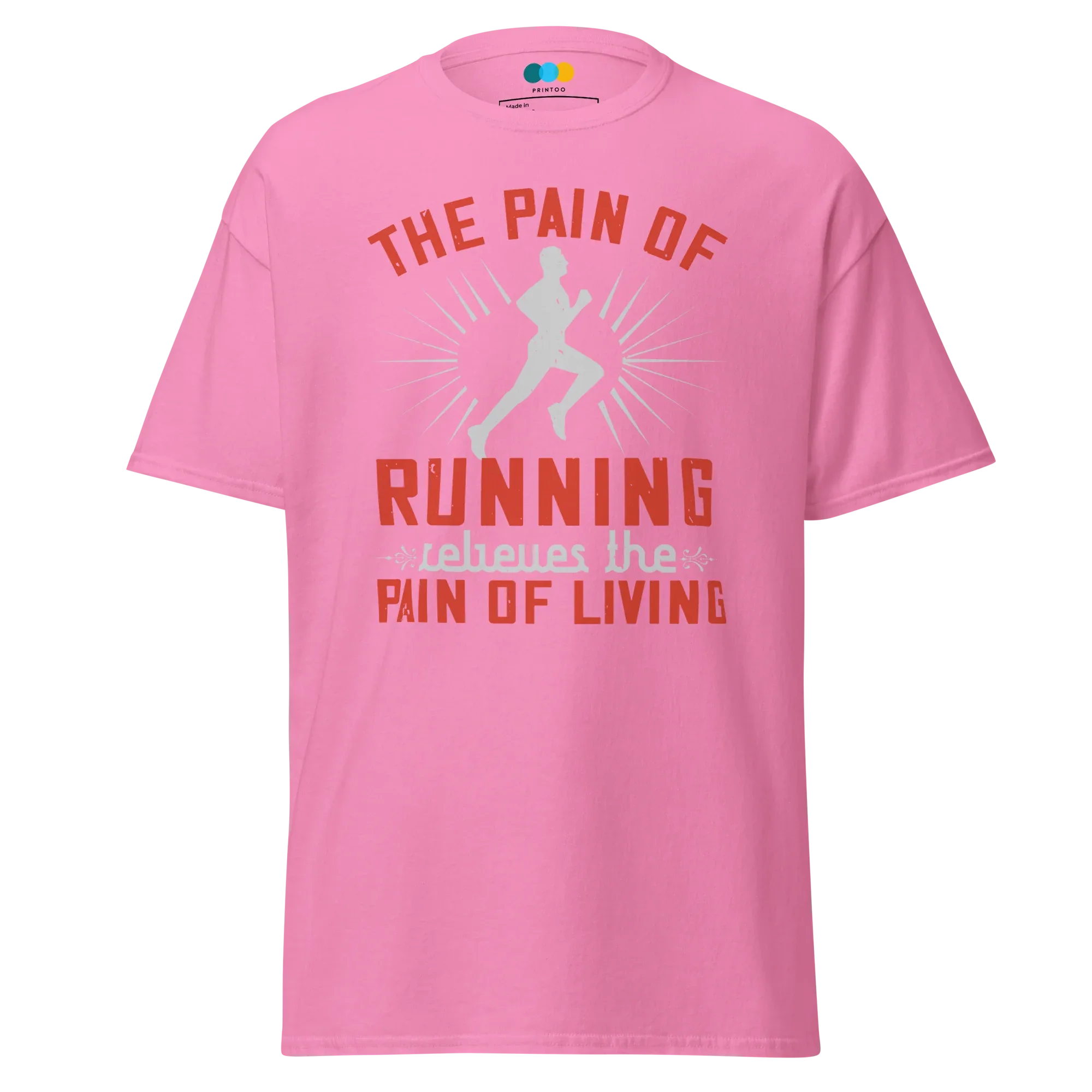 RUN & LIVE unisex t-shirt - - Running - Printoo Shop