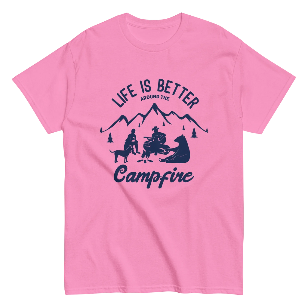 CAMPFIRE unisex t-shirt - - Camping & Outdoor t-shirts - Printoo Shop