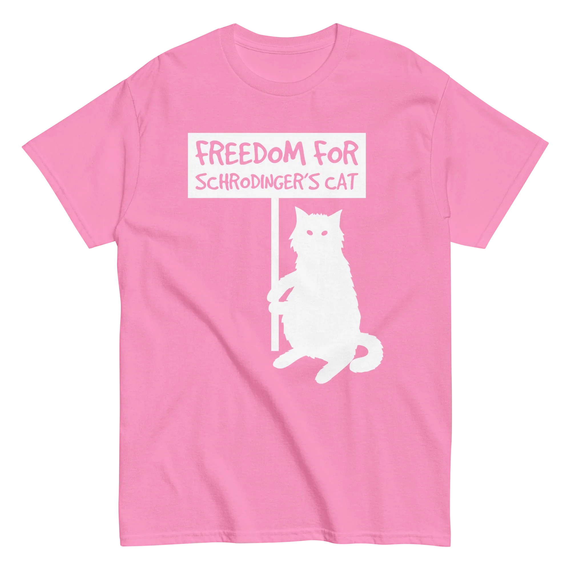 SCHRODINGER'S CAT unisex t-shirt - - Cat t-shirts - Printoo Shop