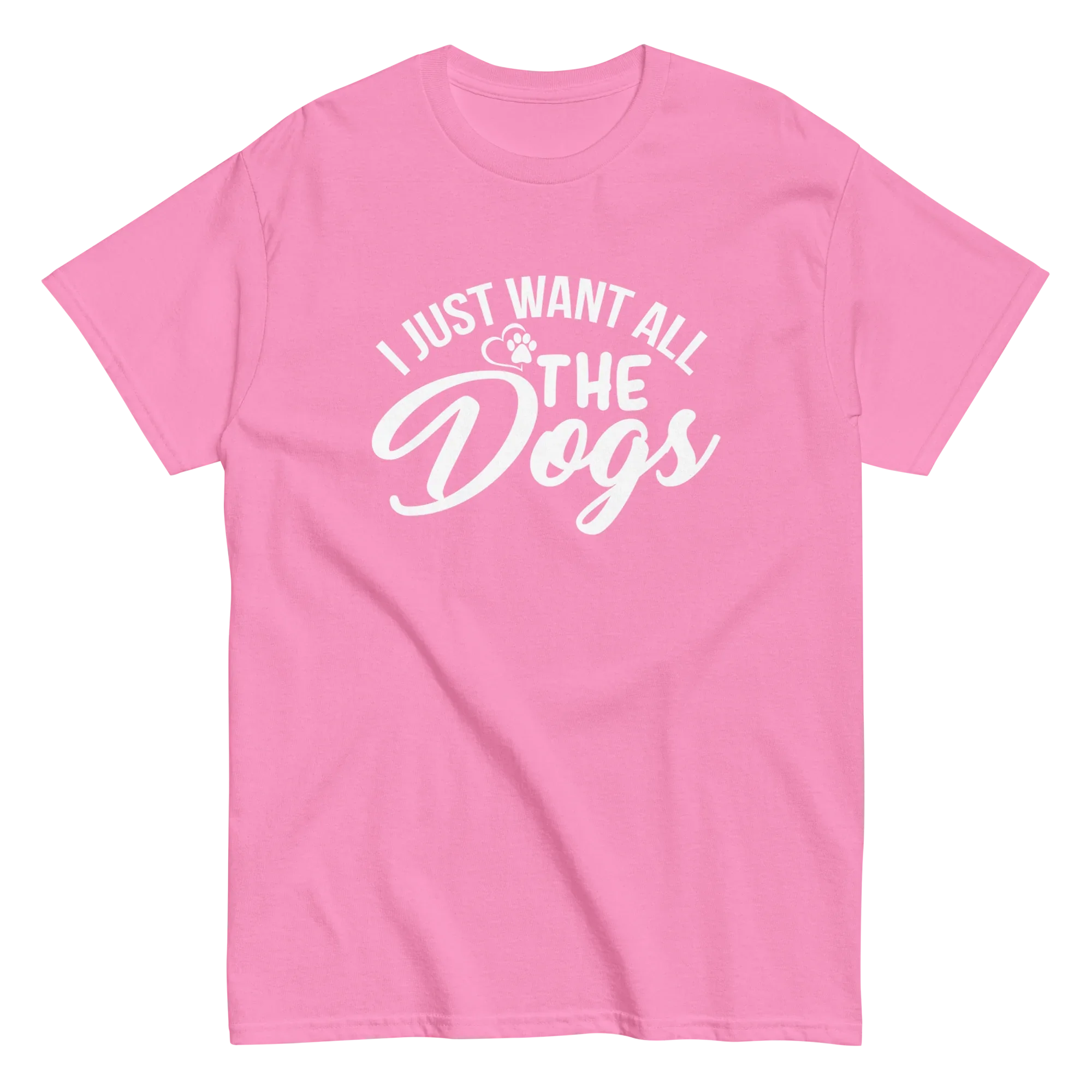 ALL THE DOGS unisex t-shirt - Printoo Shop - - dog, Streetwear look, t-shirt, unisex, Unisex Classic Tee | Gildan 5000