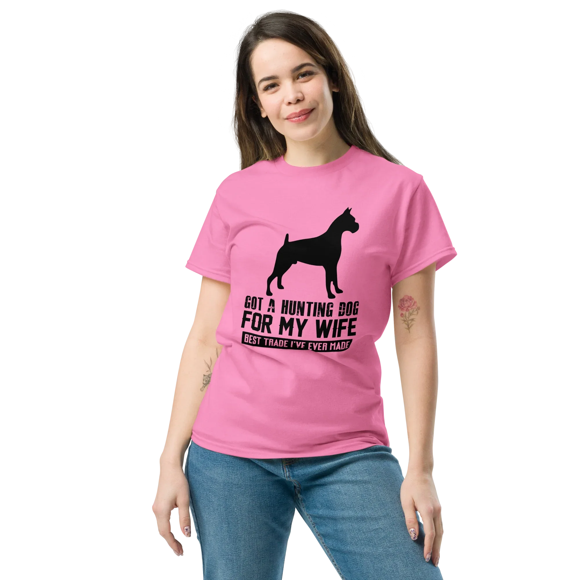 HUNTING DOG unisex t-shirt - - Dogs t-shirt - Printoo Shop