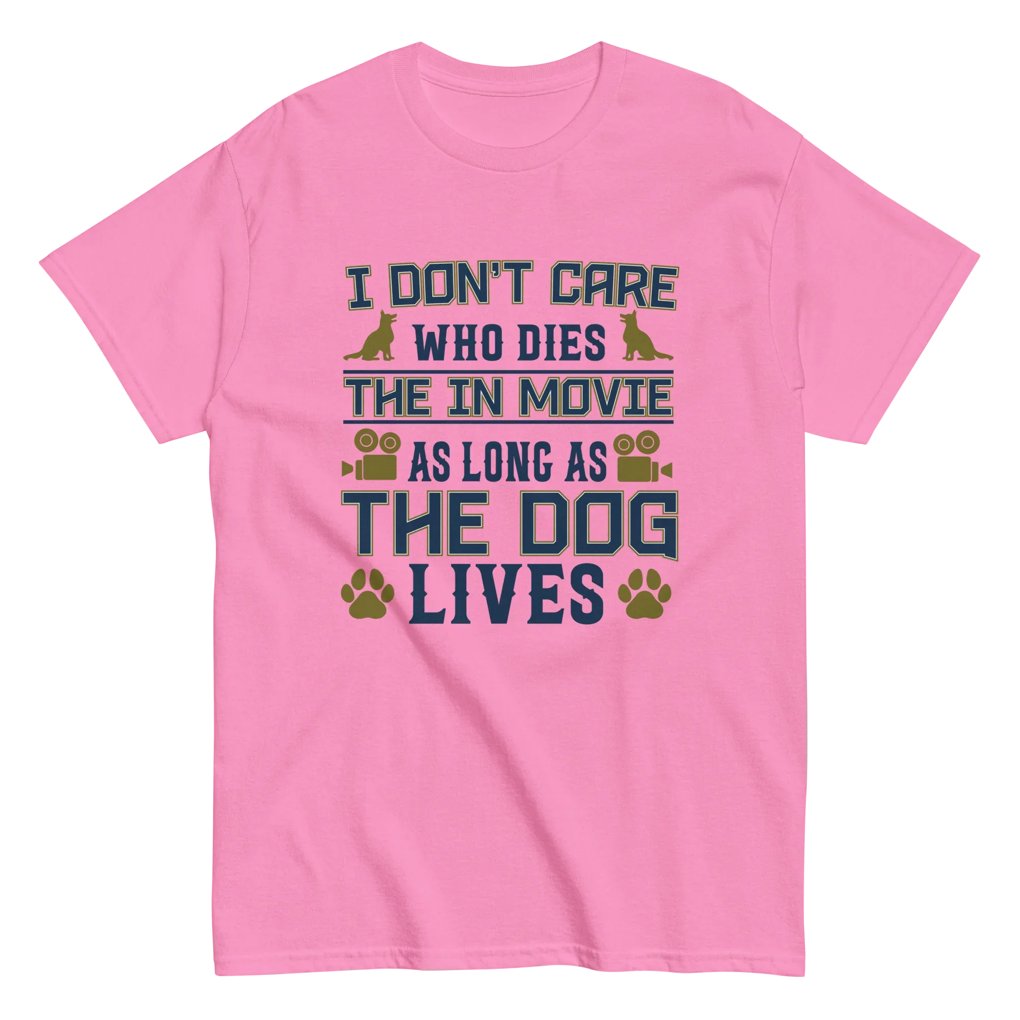 THE DOG LIVES unisex t-shirt - - Dogs t-shirt - Printoo Shop