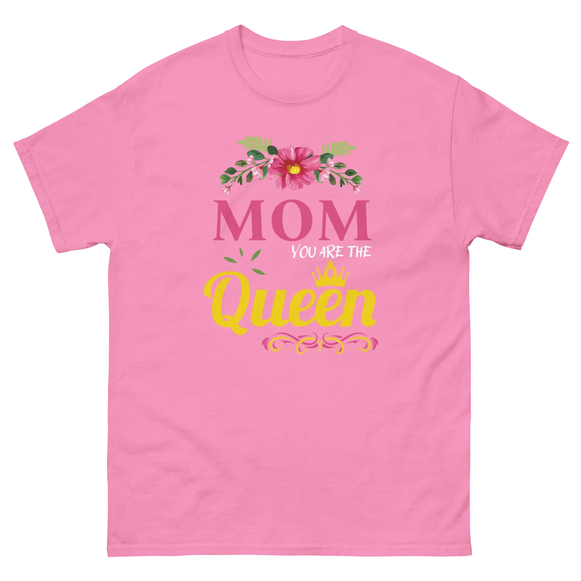 MOM QUEEN unisex t-shirt - Printoo Shop - - Mom t-shirt, t-shirt, unisex, Unisex Classic Tee | Gildan 5000
