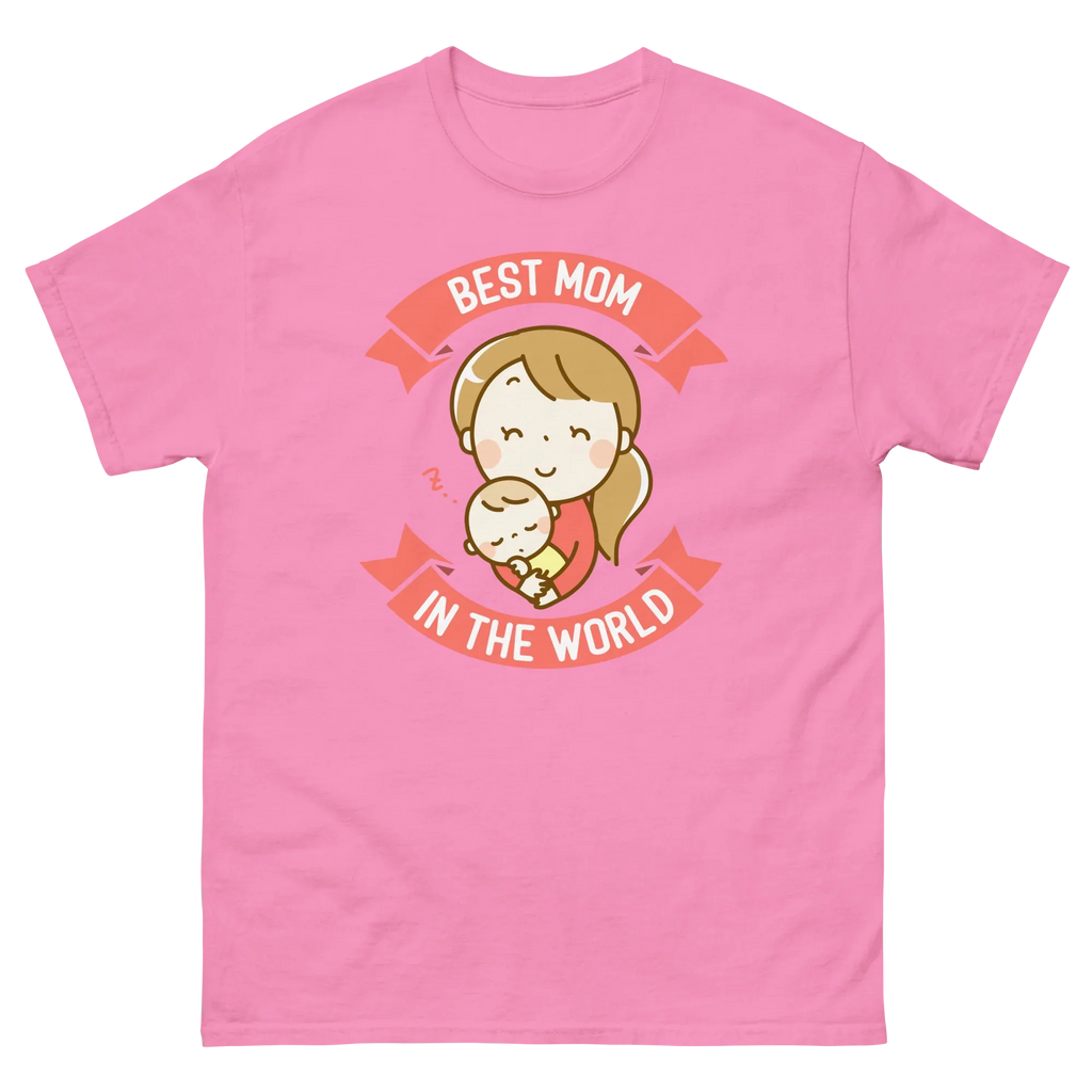 BEST MOM unisex t-shirt - Printoo Shop - - Mom t-shirts, t-shirt, unisex, Unisex Classic Tee | Gildan 5000