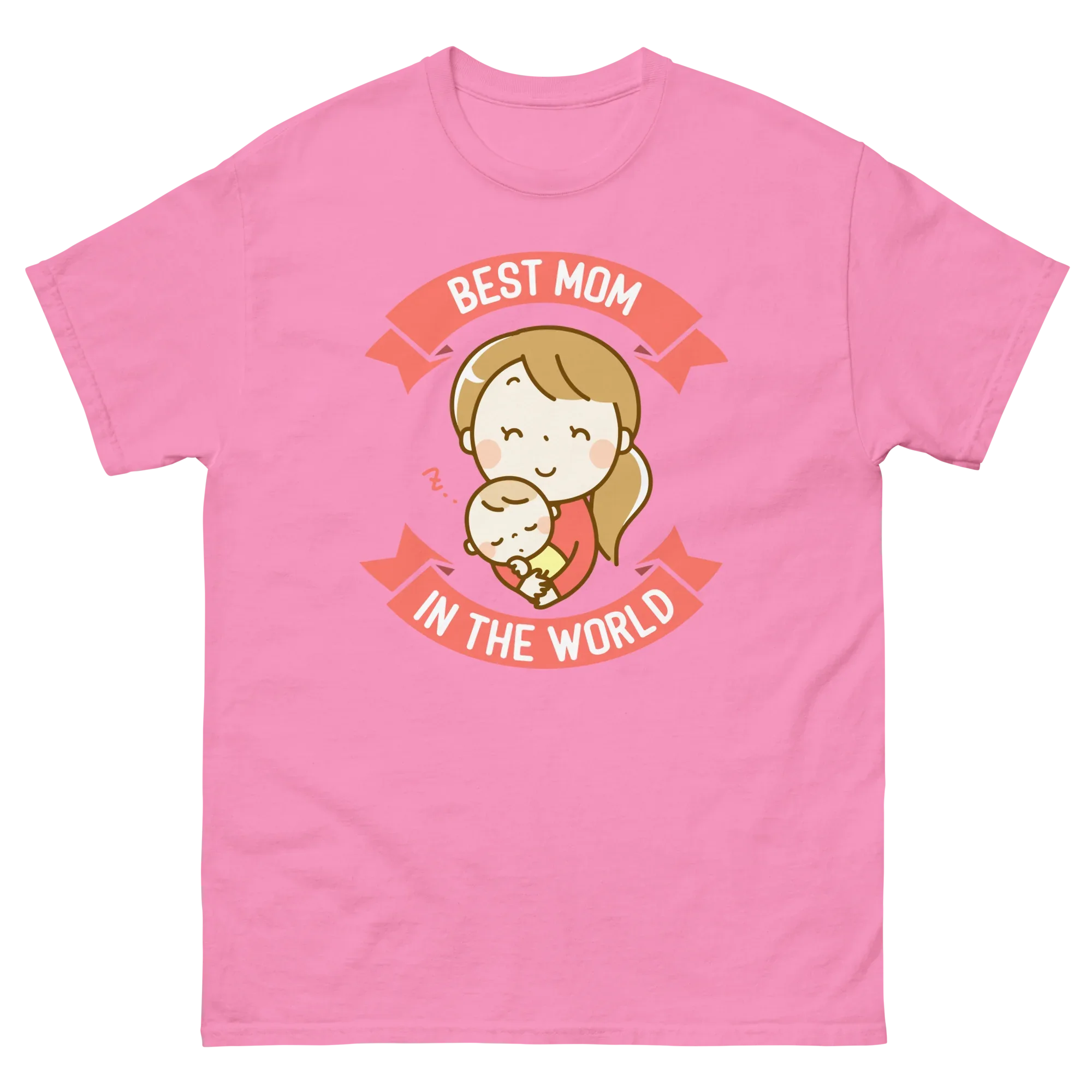 BEST MOM unisex t-shirt - Printoo Shop - - Mom t-shirts, t-shirt, unisex, Unisex Classic Tee | Gildan 5000
