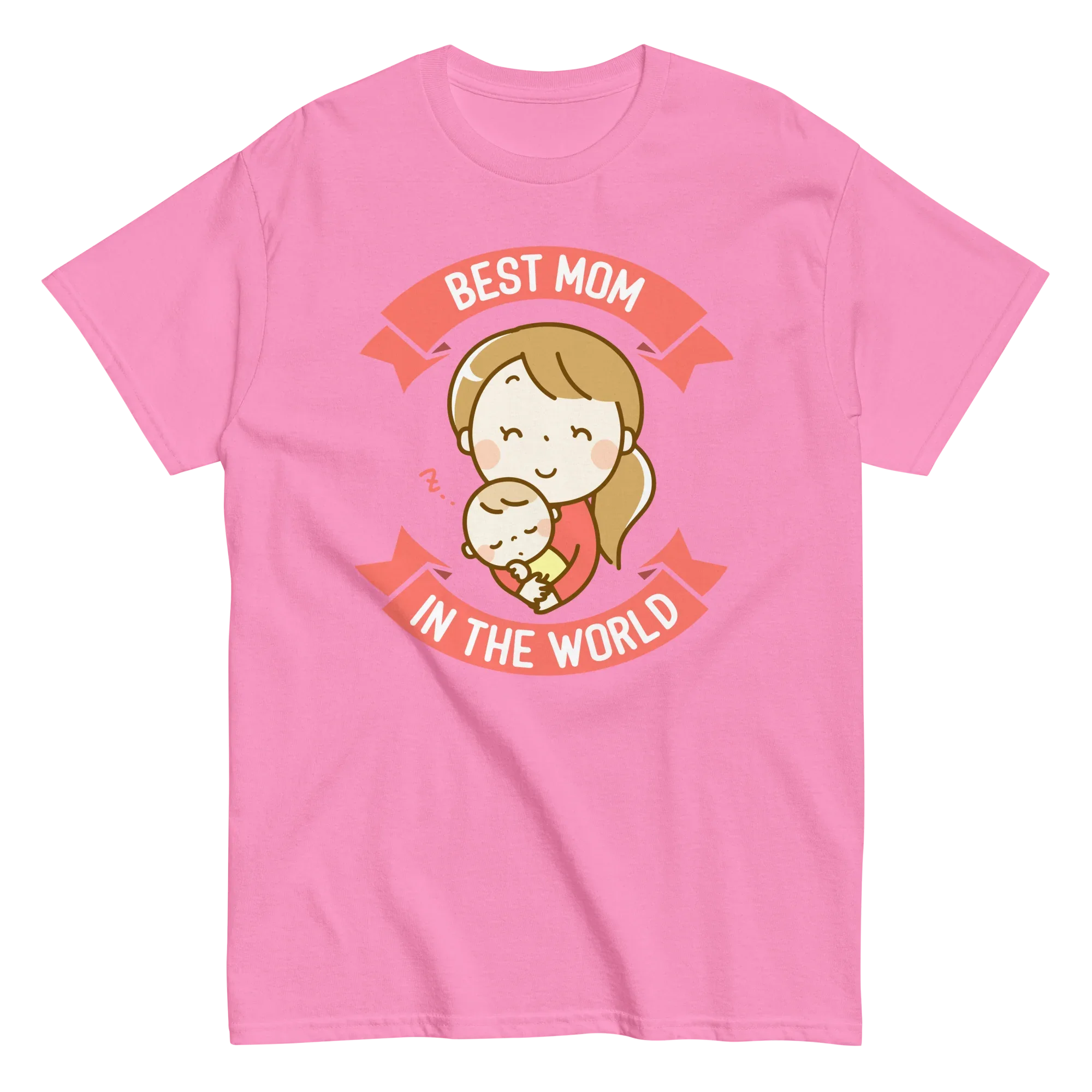 BEST MOM unisex t-shirt - Printoo Shop - - Mom t-shirts, t-shirt, unisex, Unisex Classic Tee | Gildan 5000