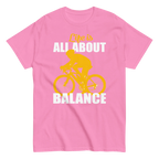 BALANCED LIFE unisex t-shirt - Printoo Shop - - bicycle, t-shirt, unisex, Unisex Classic Tee | Gildan 5000