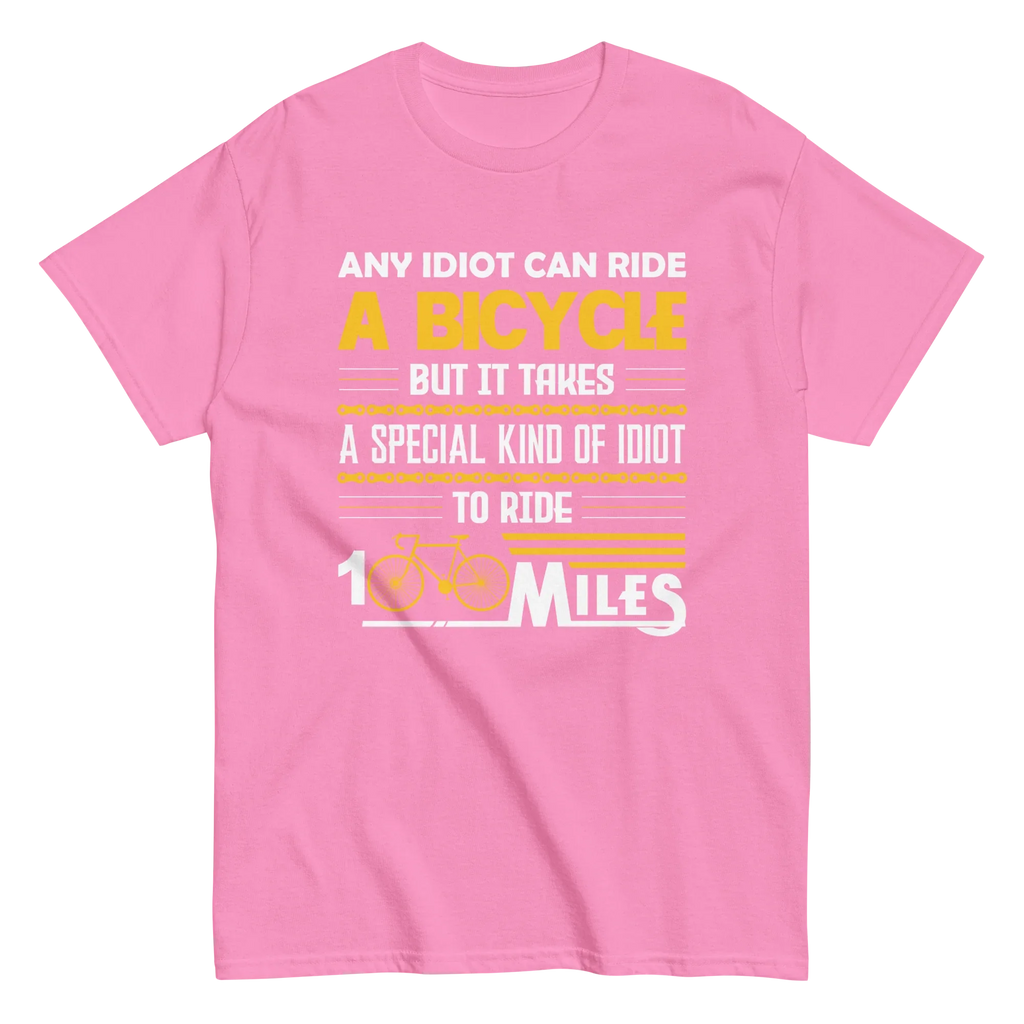100 MILES unisex t-shirt - Printoo Shop - - bicycle, t-shirt, unisex, Unisex Classic Tee | Gildan 5000