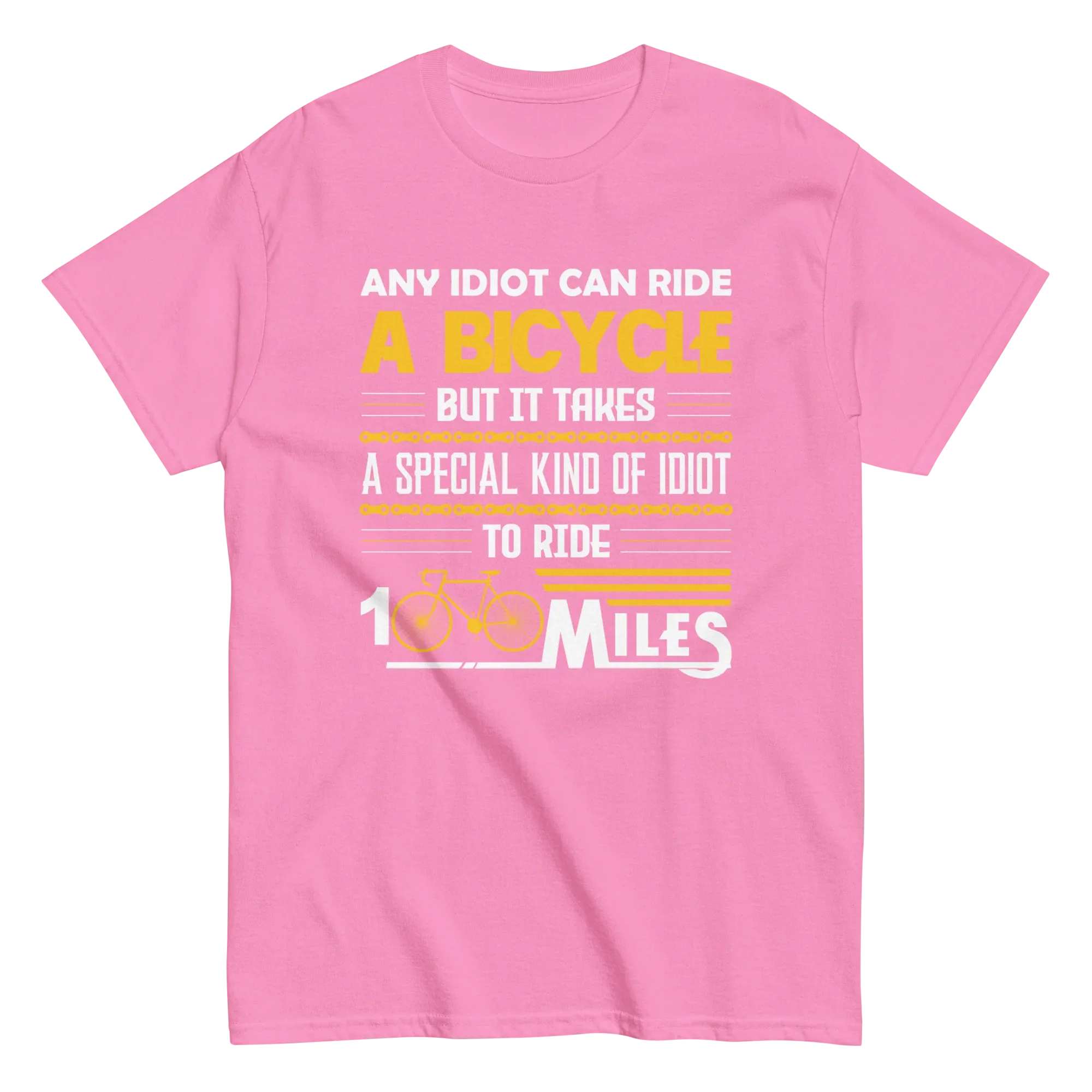 100 MILES unisex t-shirt - Printoo Shop - - bicycle, t-shirt, unisex, Unisex Classic Tee | Gildan 5000