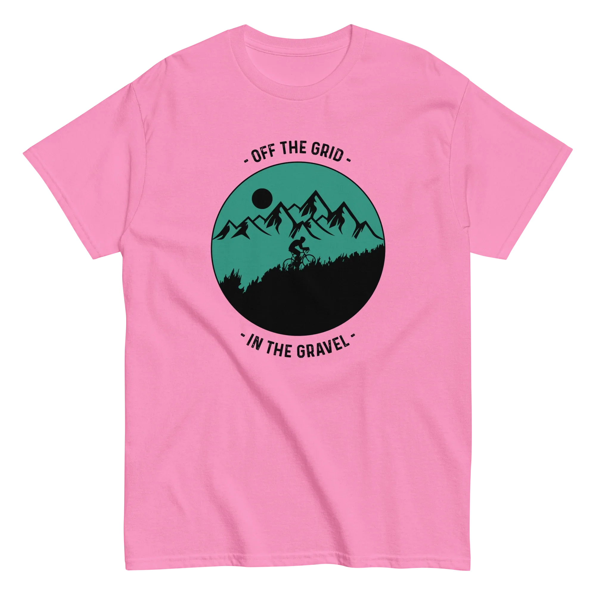 OFF THE GRID unisex t-shirt - Printoo Shop - - bicycle, t-shirt, unisex, Unisex Classic Tee | Gildan 5000