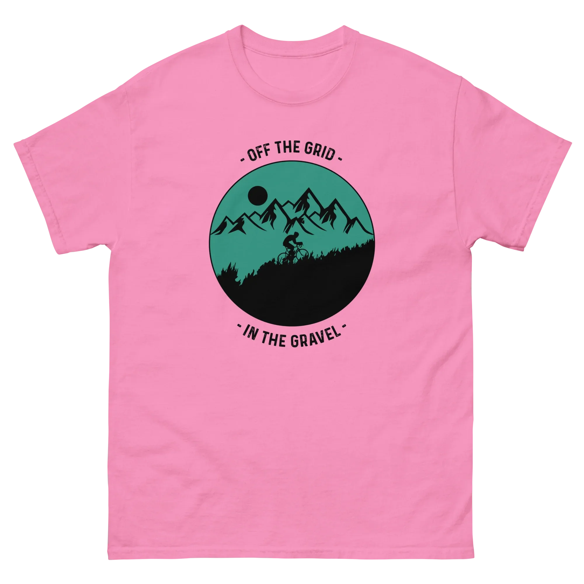OFF THE GRID unisex t-shirt - Printoo Shop - - bicycle, t-shirt, unisex, Unisex Classic Tee | Gildan 5000