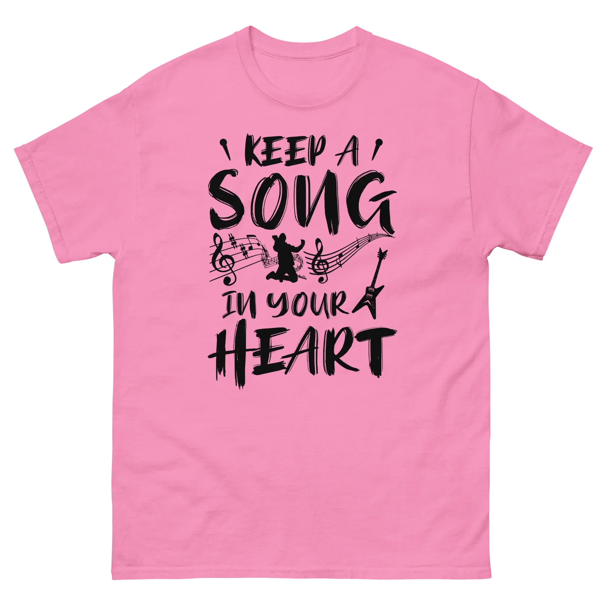 KEEP A SOUND IN YOUR HEART unisex t-shirt - Printoo Shop - - 035.png, Music t-shirt, t-shirt, unisex, Unisex Classic Tee | Gildan 5000