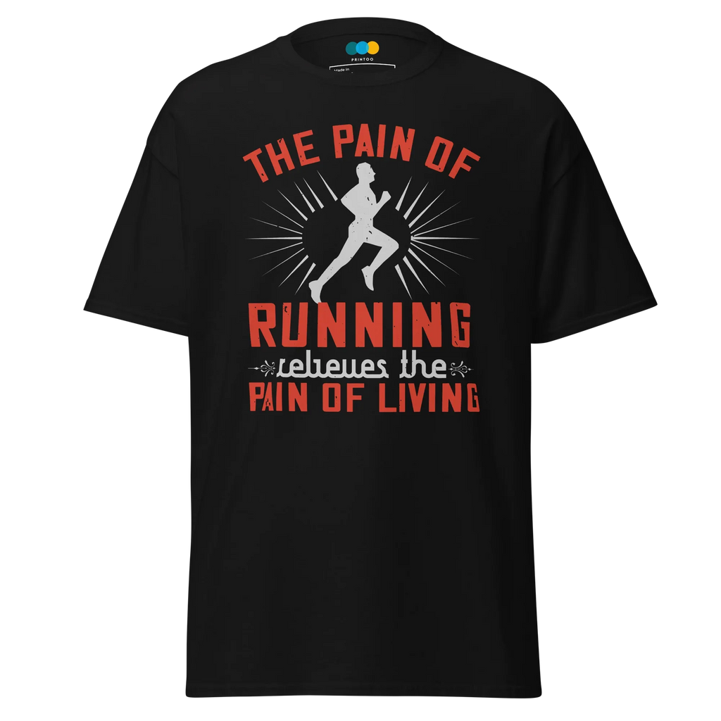 RUN & LIVE unisex t-shirt - - Running - Printoo Shop