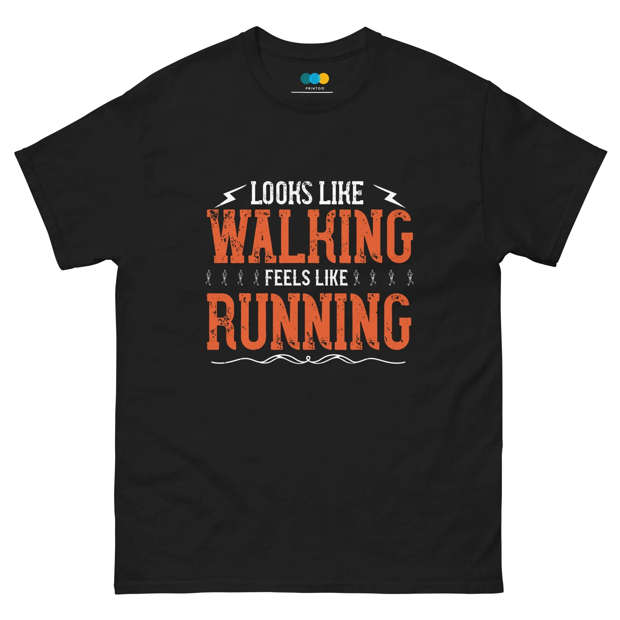 WALK-RUN FUSION unisex t-shirt - - Running - Printoo Shop