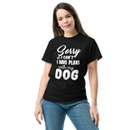 WITH MY DOG unisex t-shirt - - Dogs t-shirt - Printoo Shop