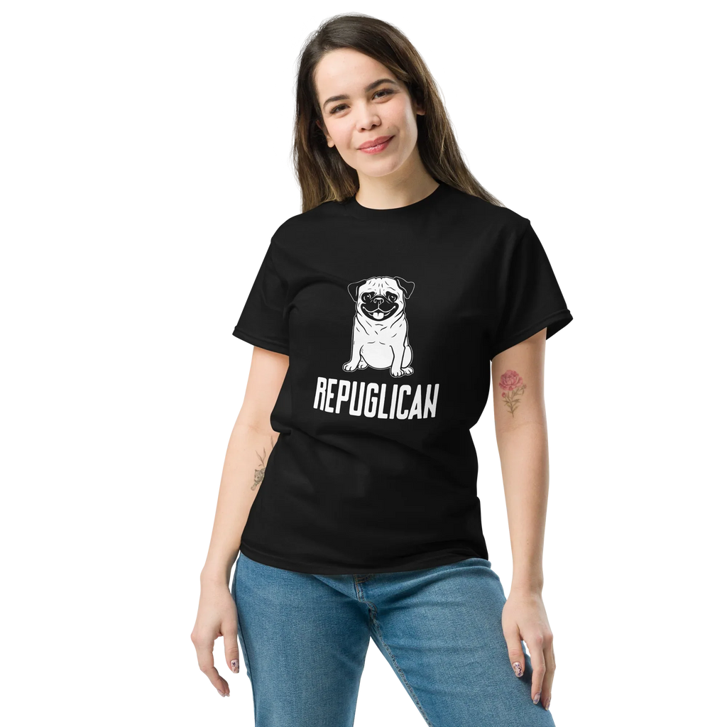 REPUGLICAN unisex t-shirt - - Dogs t-shirt - Printoo Shop