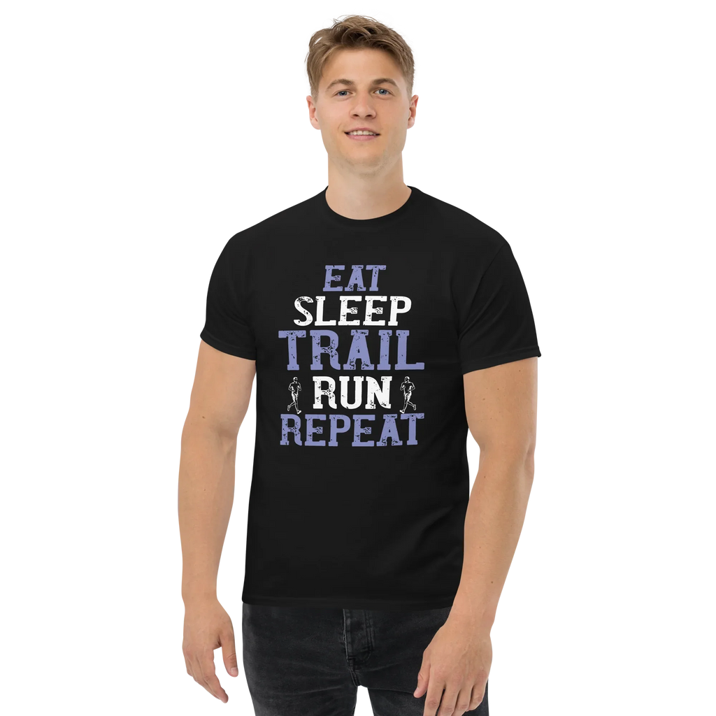 TRAIL RUNNERS MANTRA unisex t-shirt - Maroon / S - Printoo Shop - 7326559_12634