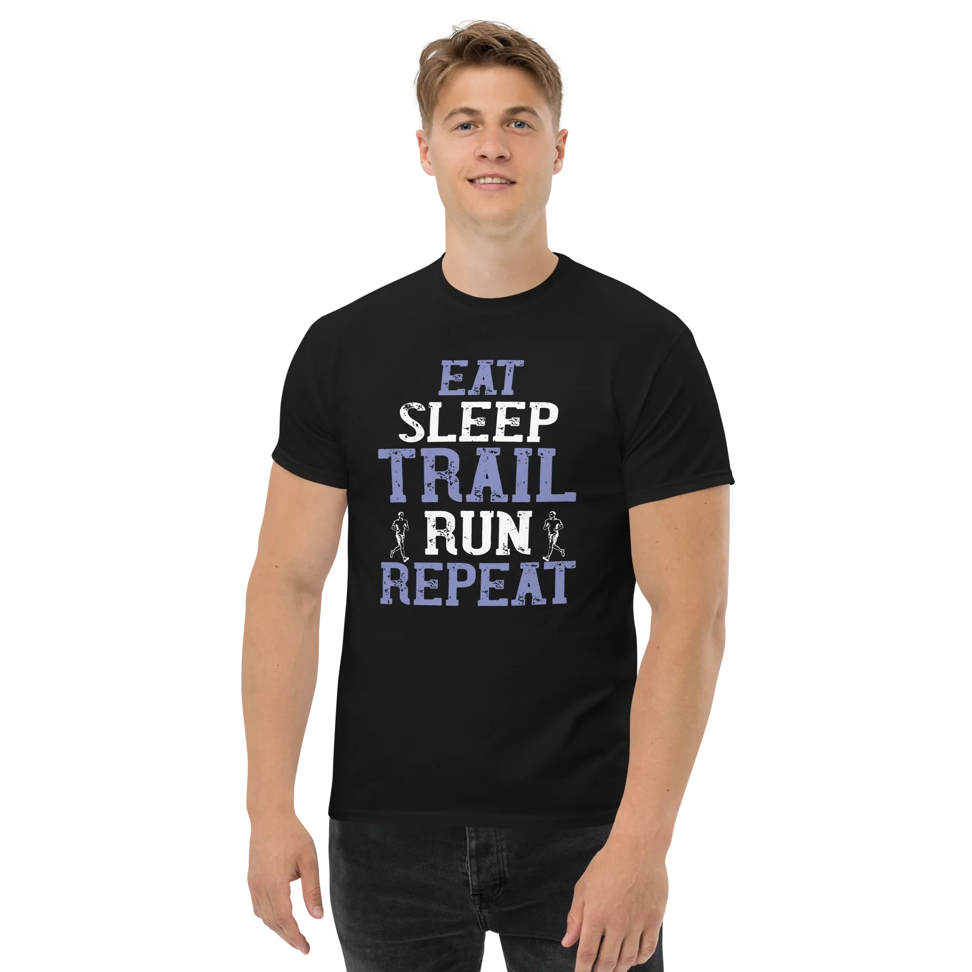 TRAIL RUNNERS MANTRA unisex t-shirt - Maroon / S - Printoo Shop - 7326559_12634
