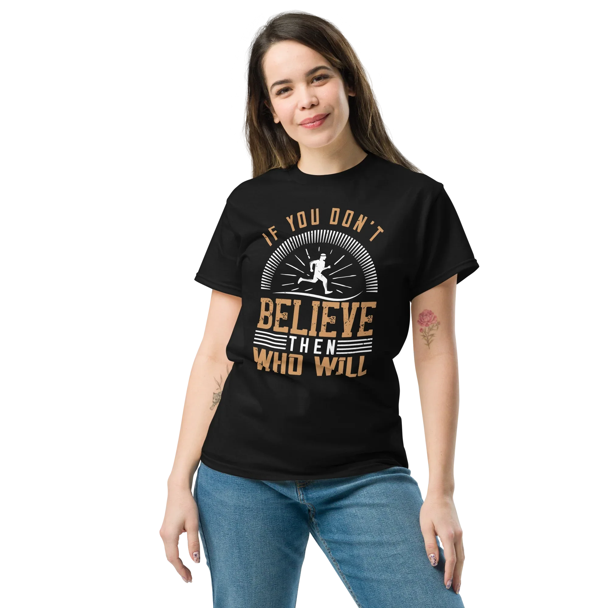 BELIEVE IT unisex t-shirt - - Running t-shirts - Printoo Shop