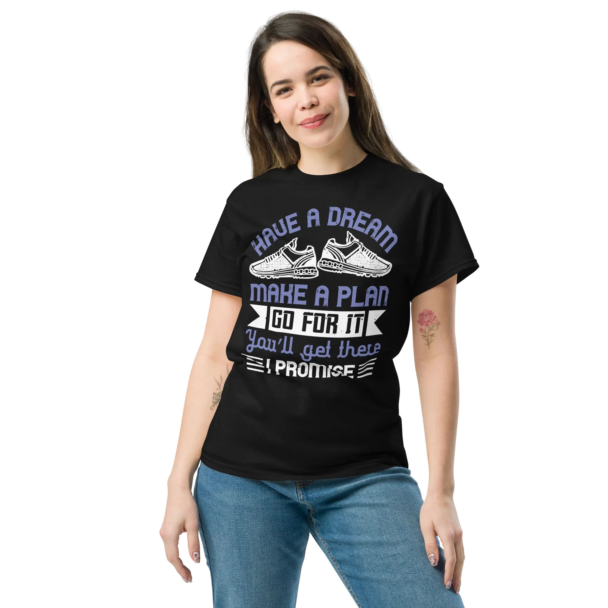 DREAM PLAN ACTION unisex t-shirt - - Running t-shirts - Printoo Shop