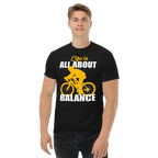 BALANCED LIFE unisex t-shirt - Printoo Shop - - bicycle, t-shirt, unisex, Unisex Classic Tee | Gildan 5000