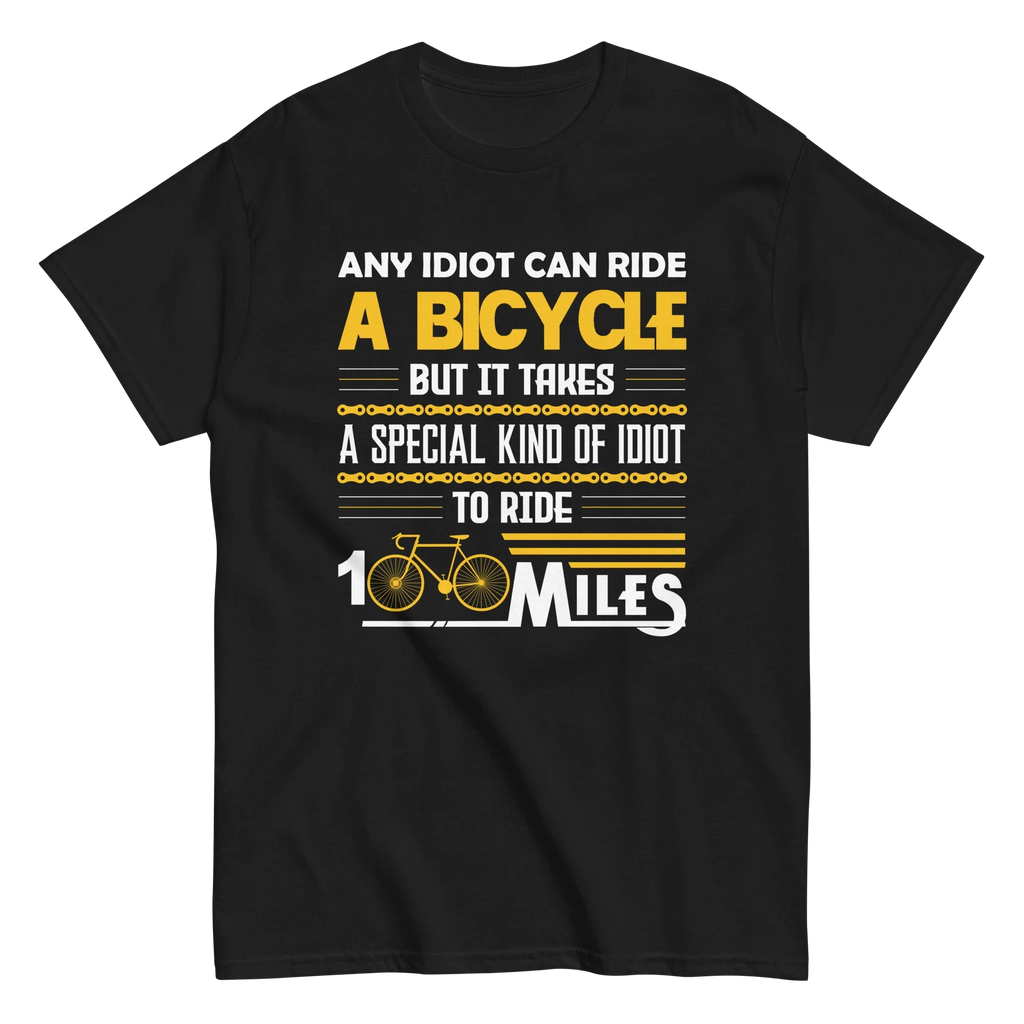100 MILES unisex t-shirt - Printoo Shop - - bicycle, t-shirt, unisex, Unisex Classic Tee | Gildan 5000