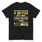 100 MILES unisex t-shirt - Printoo Shop - - bicycle, t-shirt, unisex, Unisex Classic Tee | Gildan 5000