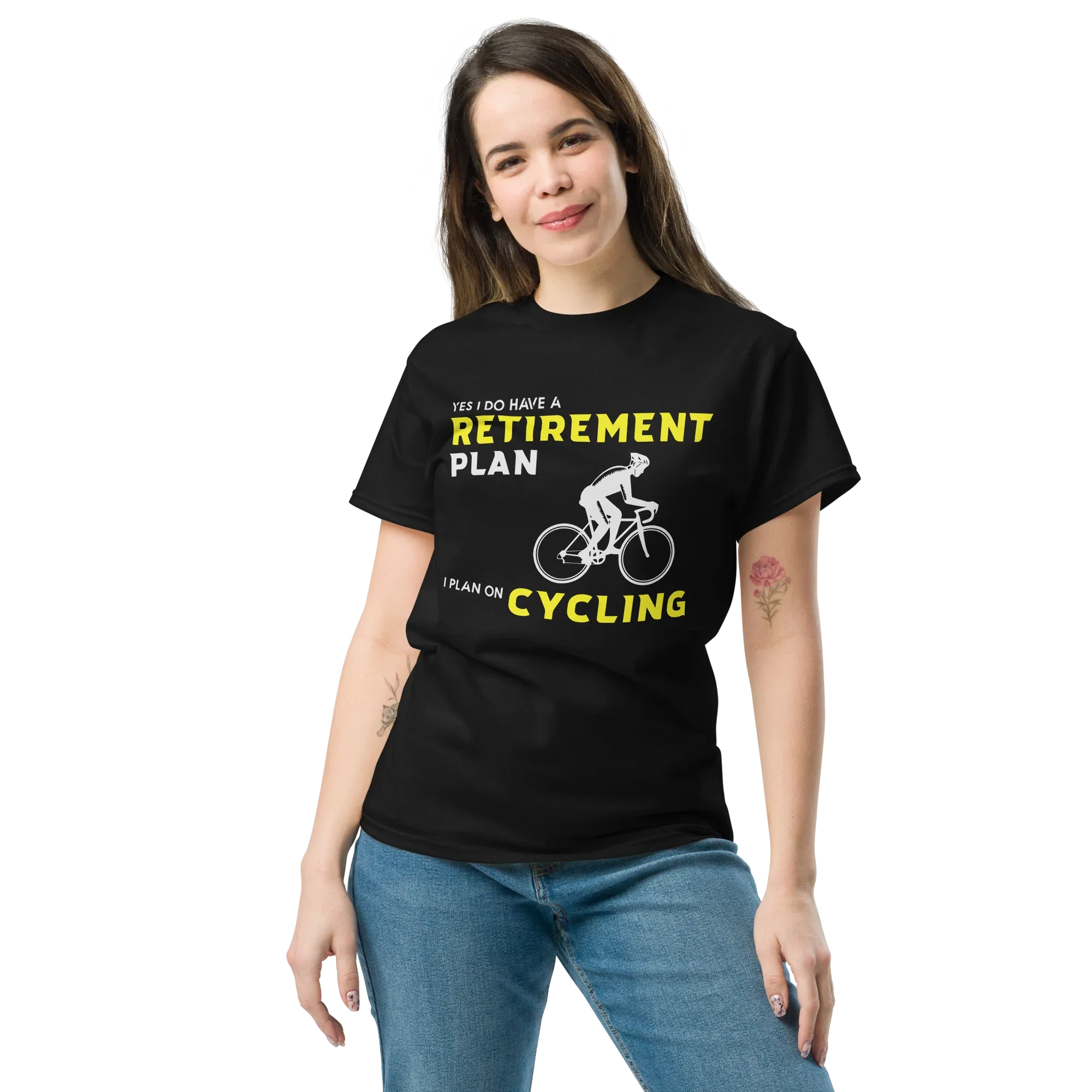 I PLAN CYCLING unisex t-shirt - - Bicycle t-shirts - Printoo Shop