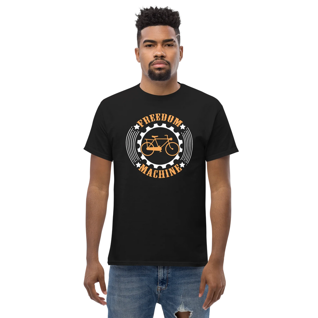 FREEDOM MACHINE unisex t-shirt - - Bicycle t-shirts - Printoo Shop