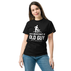 OLD GUY ON A BICYCLE unisex t-shirt - - Bicycle t-shirts - Printoo Shop