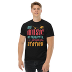 MY MUSIC MY CHARACTER unisex t-shirt - - Music t-shirts - Printoo Shop