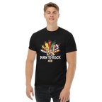 BORN TO ROCK unisex t-shirt - - - Printoo Shop