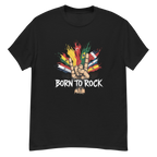 BORN TO ROCK unisex t-shirt - - - Printoo Shop