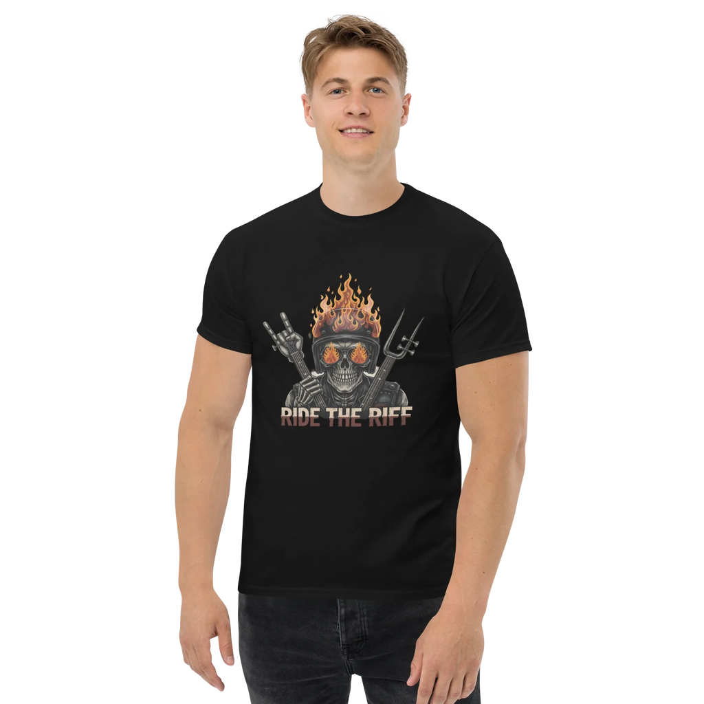RIDE THE RIFF unisex t-shirt - - - Printoo Shop