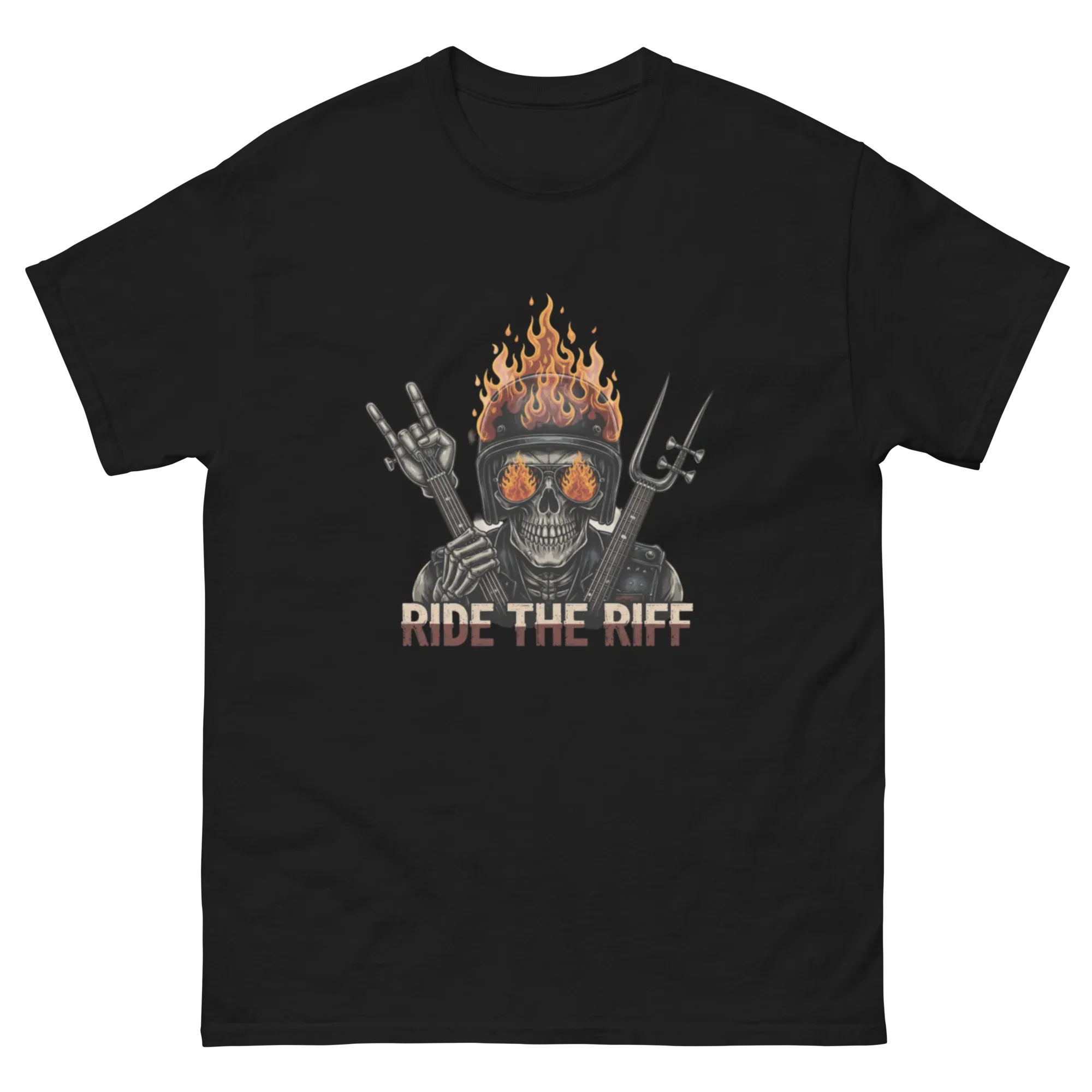 RIDE THE RIFF unisex t-shirt - - - Printoo Shop