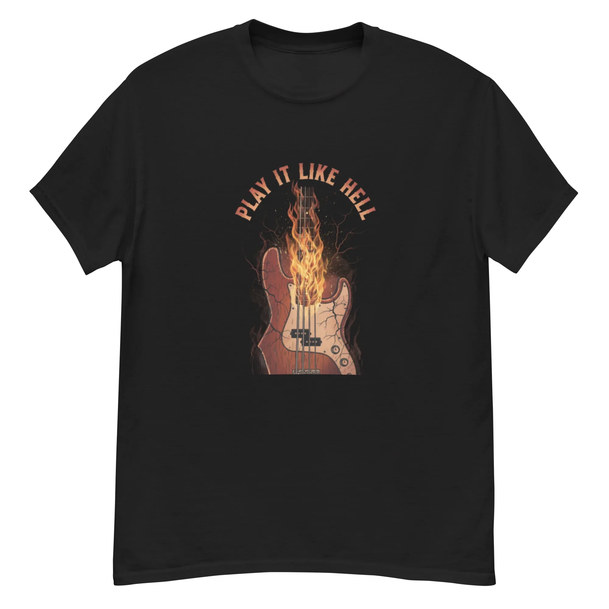 PLAY IT LIKE HELL unisex t-shirt - - - Printoo Shop
