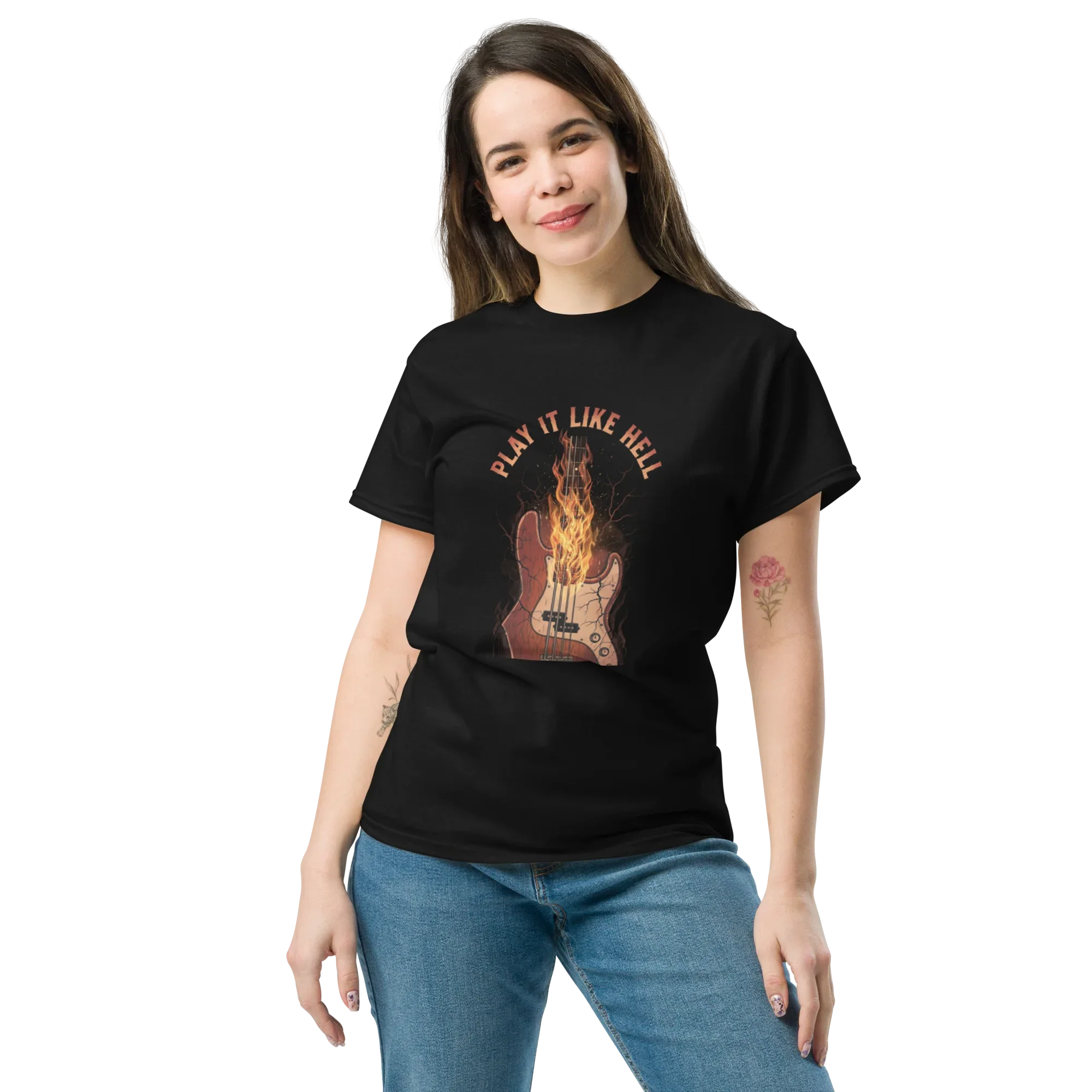 PLAY IT LIKE HELL unisex t-shirt - - - Printoo Shop