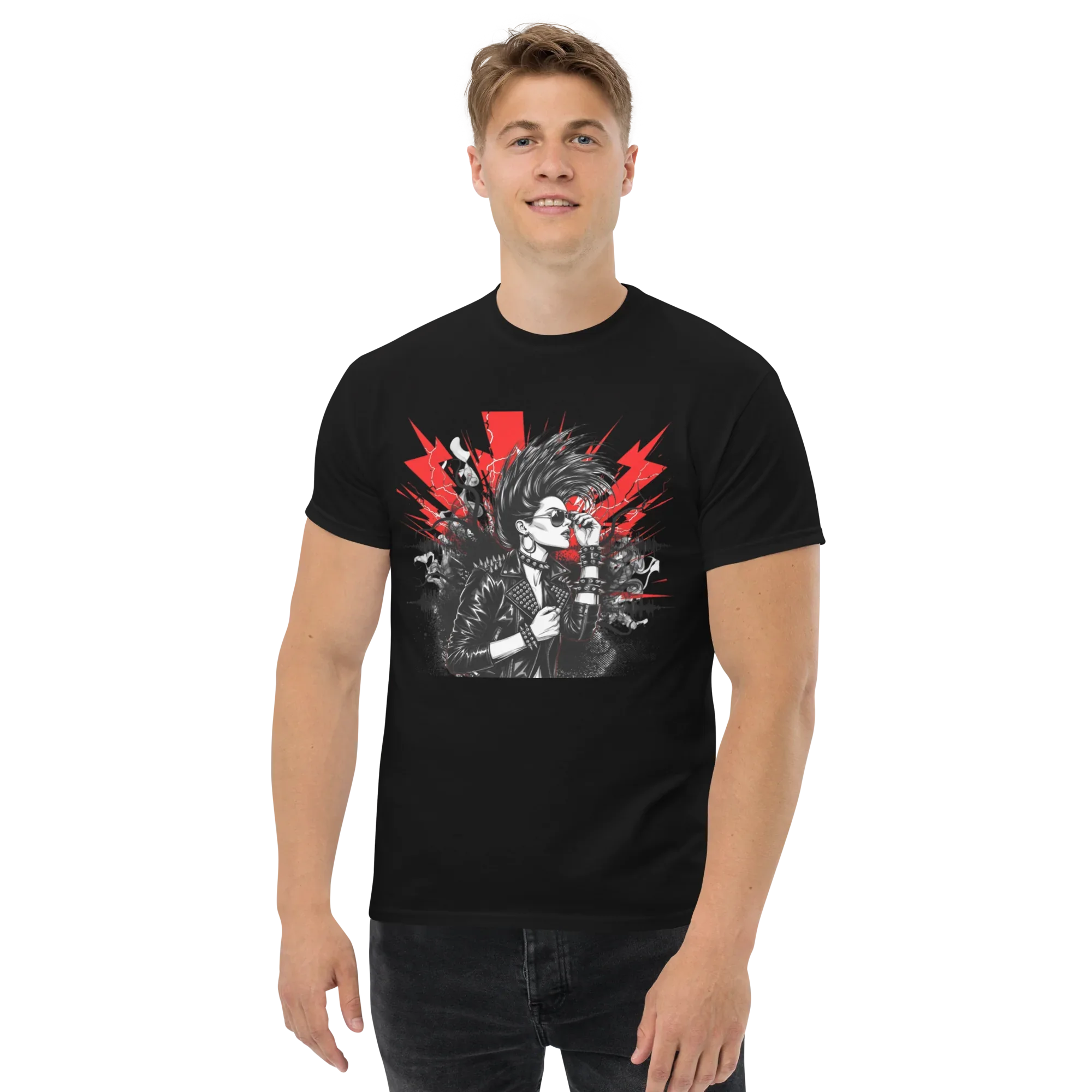 ELECTRIC REBEL unisex t-shirt - - - Printoo Shop
