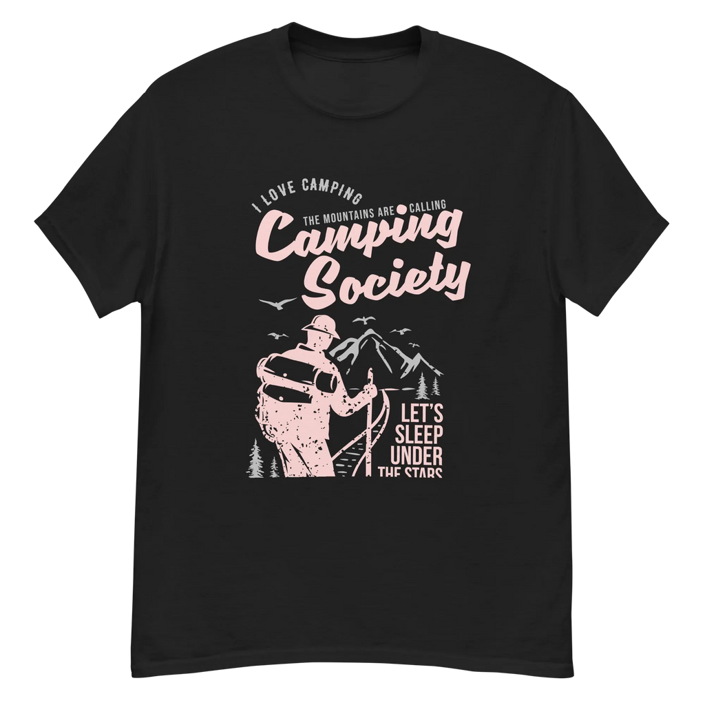 CAMPING SOCIETY unisex t-shirt - - - Printoo Shop