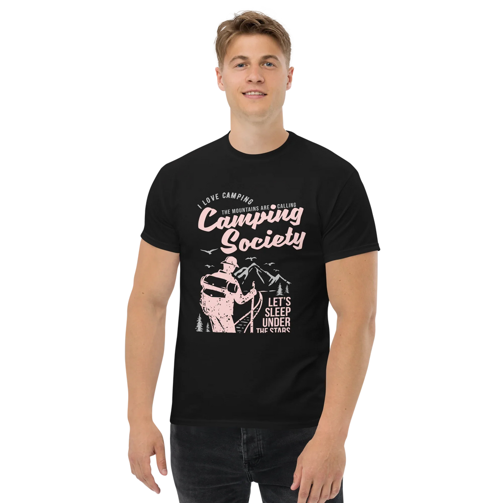 CAMPING SOCIETY unisex t-shirt - - - Printoo Shop