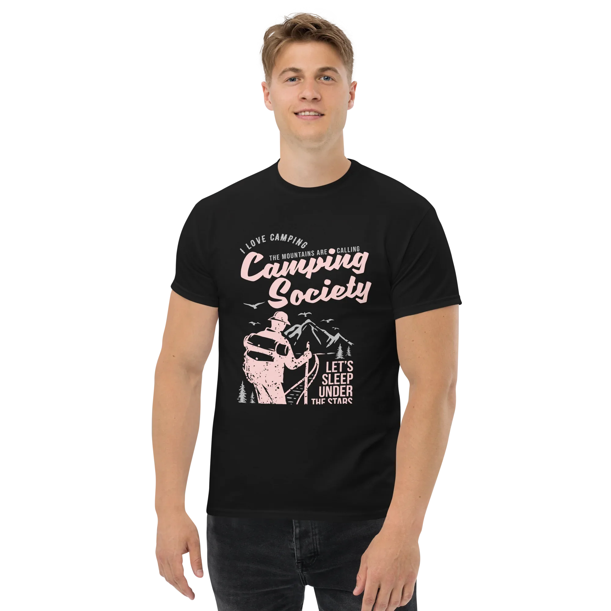 CAMPING SOCIETY unisex t-shirt - - - Printoo Shop
