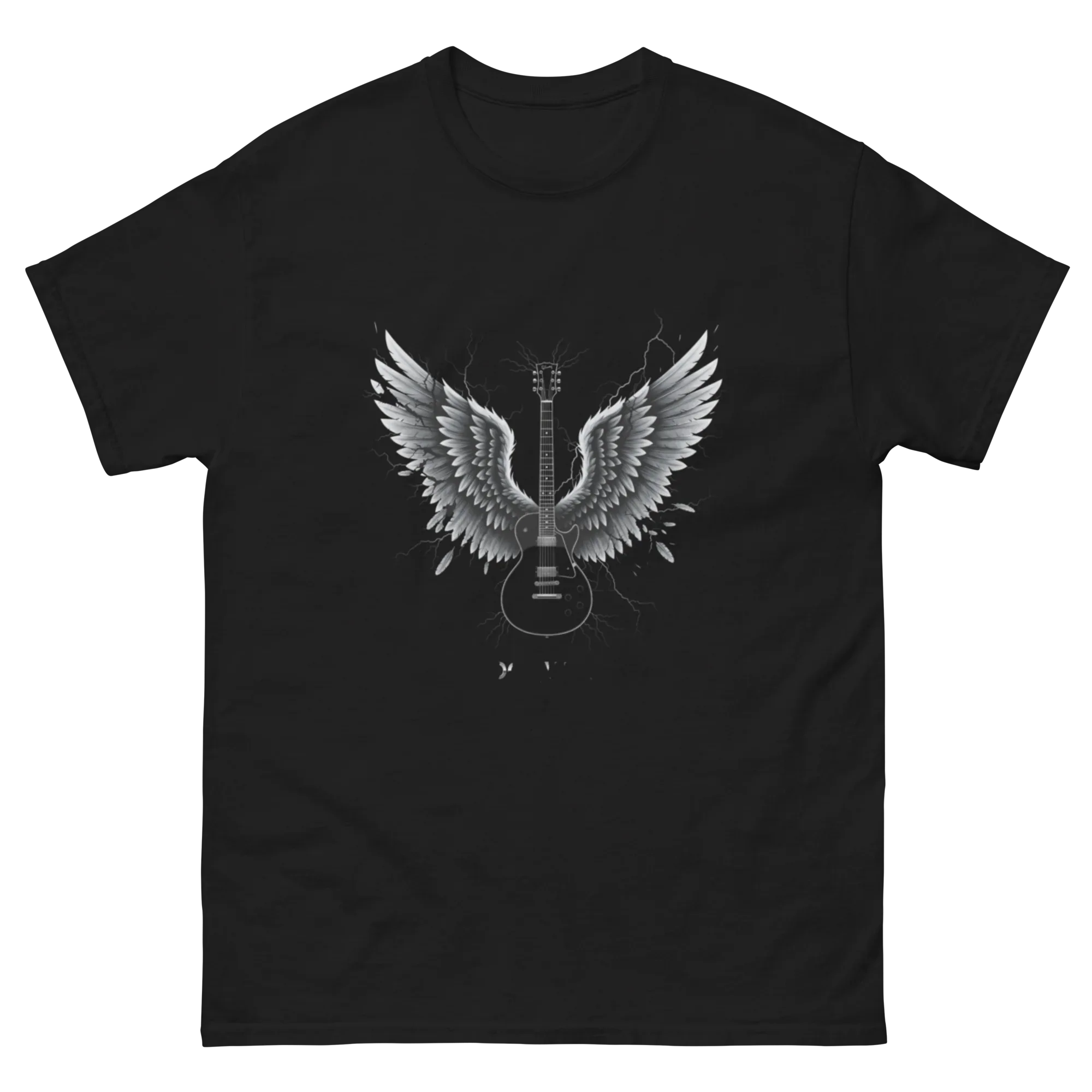 ANGEL WINGS unisex t-shirt - Printoo Shop - - metalmusic, Music t-shirt, t-shirt, unisex, Unisex Classic Tee | Gildan 5000
