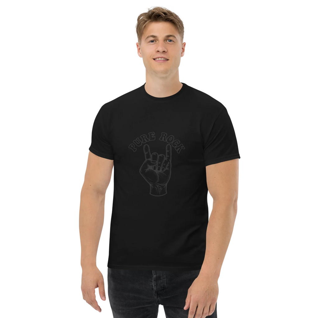 PURE ROCK HAND unisex t-shirt - - - Printoo Shop