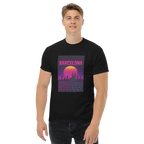 BARCELONA RETRO SYNTHWAVE unisex t-shirt - Printoo Shop - - Retro & Synthwave T-Shirts, t-shirt, unisex, Unisex Classic Tee | Gildan 5000