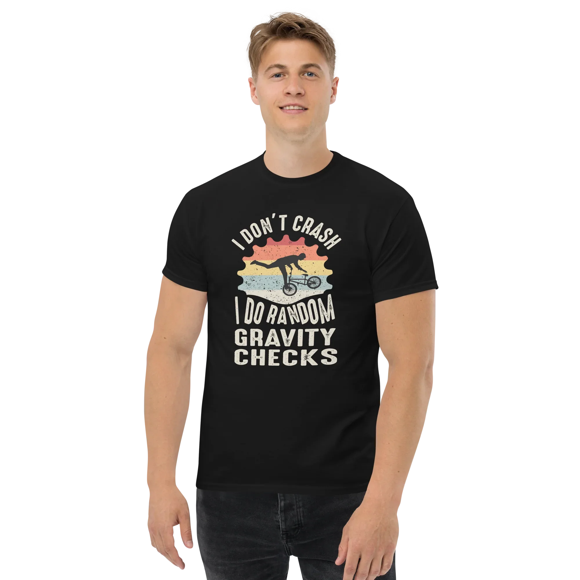 GRAVITY CHECK unisex t-shirt - - - Printoo Shop