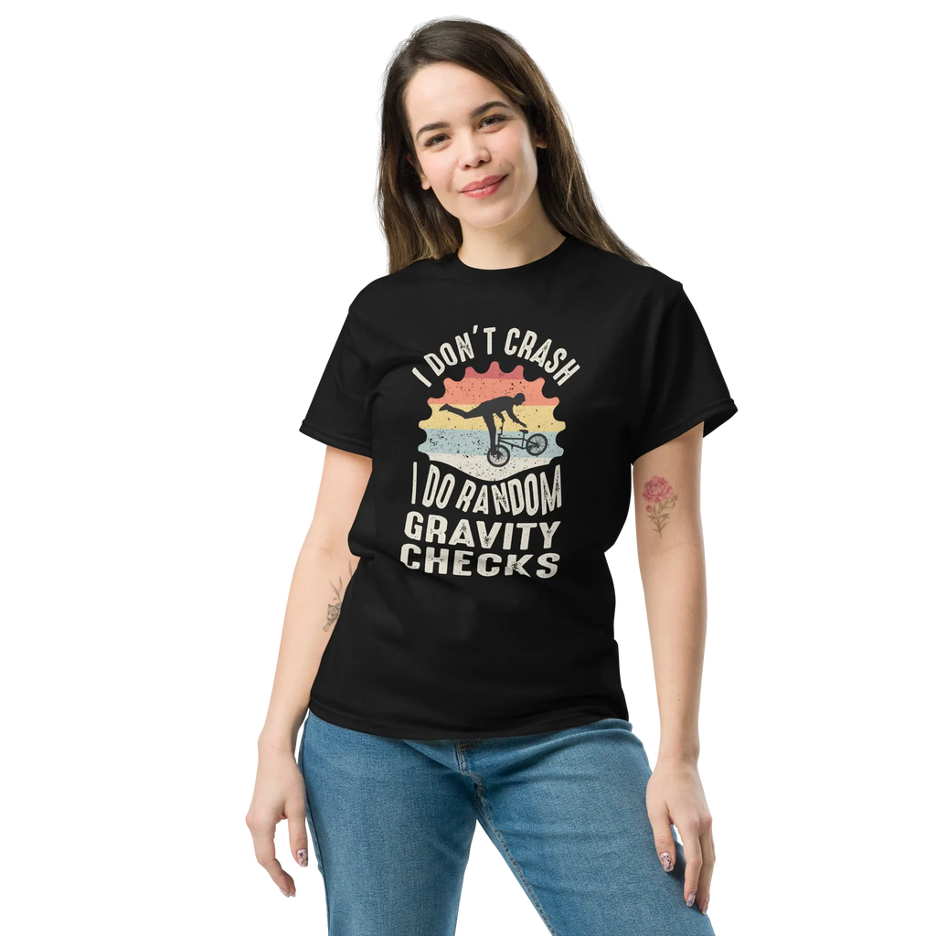 GRAVITY CHECK unisex t-shirt - - - Printoo Shop
