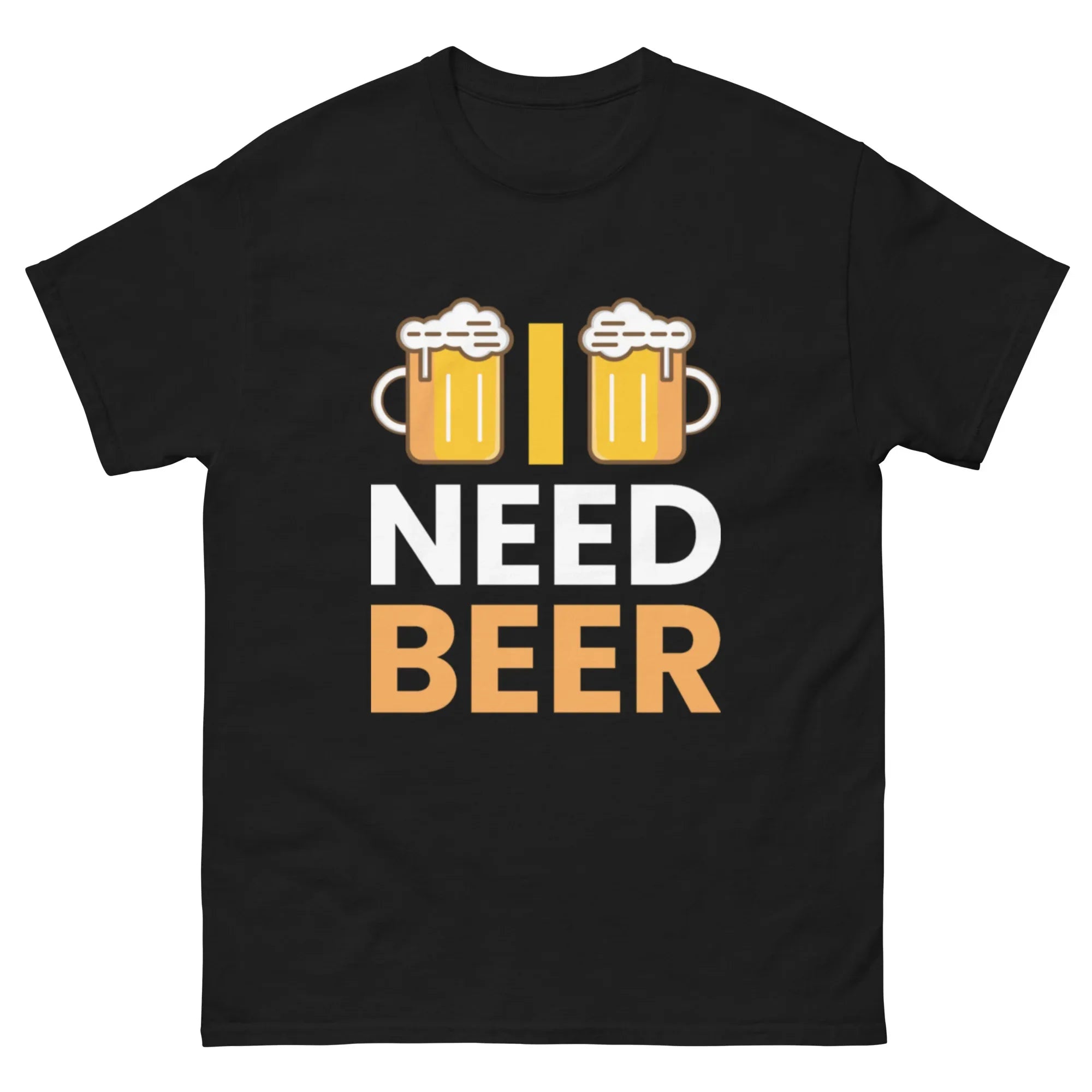 NEED BEER unisex t-shirt - Printoo Shop - - Alcohol, beer, t-shirt, unisex, Unisex Classic Tee | Gildan 5000