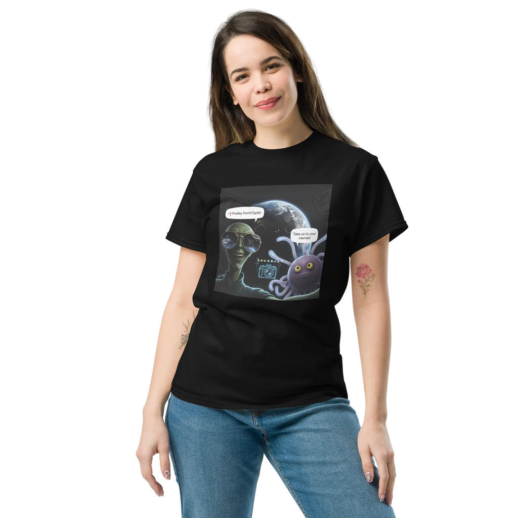 FINALLY FOUND EARTH unisex t-shirt - - - Printoo Shop