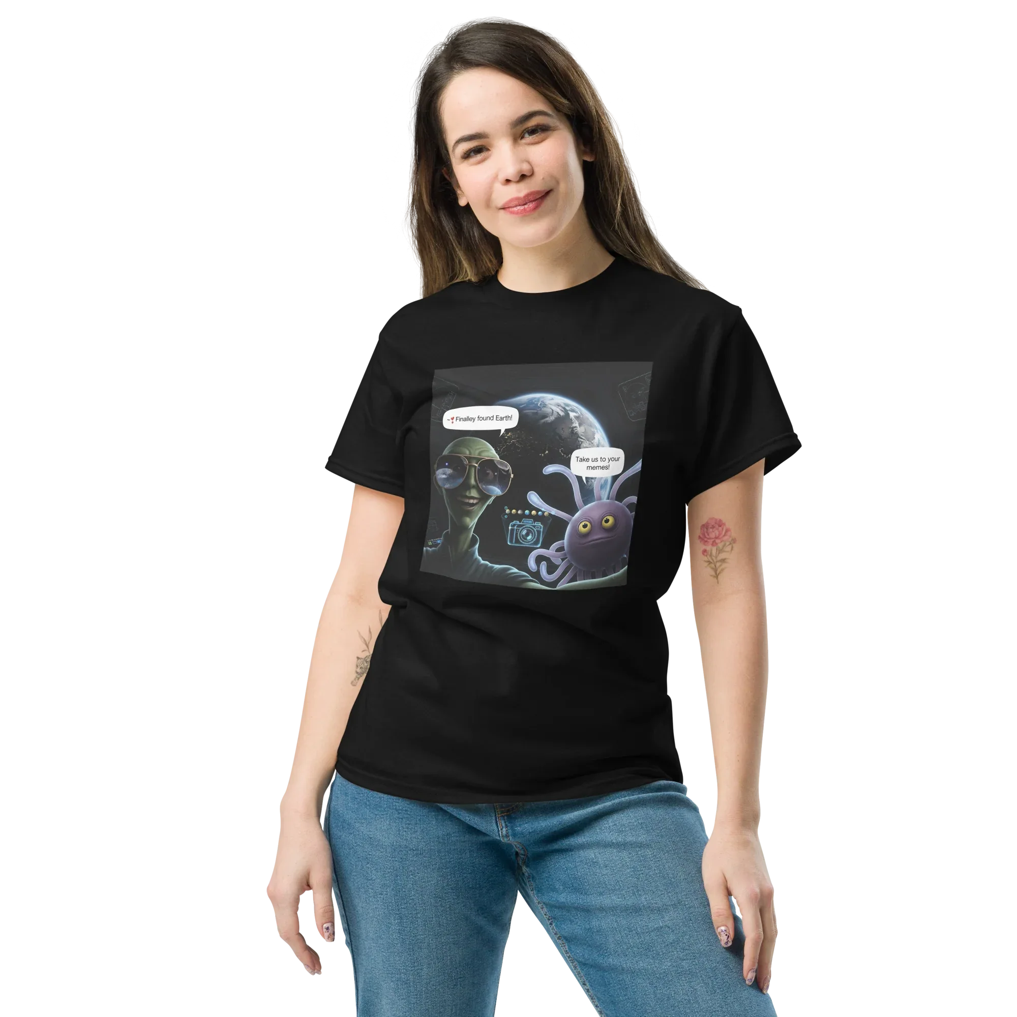FINALLY FOUND EARTH unisex t-shirt - - - Printoo Shop